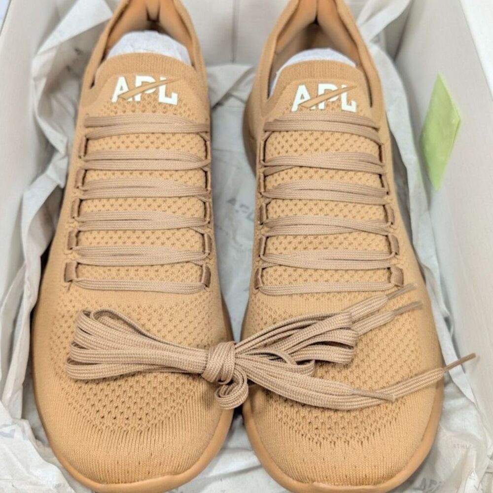 Athletic Propulsion Labs Mens Size 10.5 Tan Atheltic Running Shoes NIB New APL - Picture 5 of 12